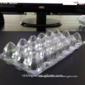 clear PVC material quail egg trays